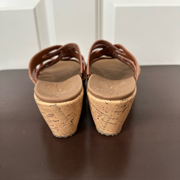 Skechers Women's Cali Beverlee Delighted Wedge Sandal Size 8 - Picture 4 of 9